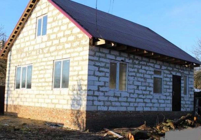 Домик из газобетона