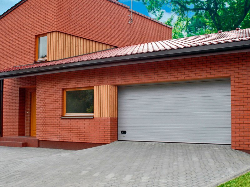 Гаражные ворота DOORHAN 7004 рал