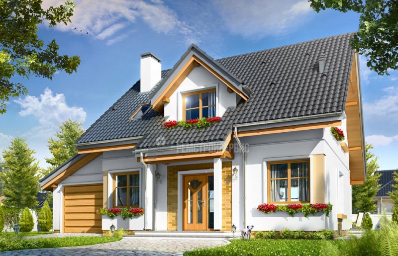 Керамическая черепица Braas топаз 13v