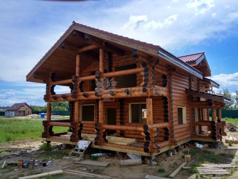 Постройки из оцилиндрованного бревна