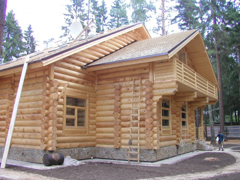 Сруб из ОЦБ