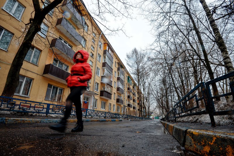 Старые пятиэтажки в Москве
