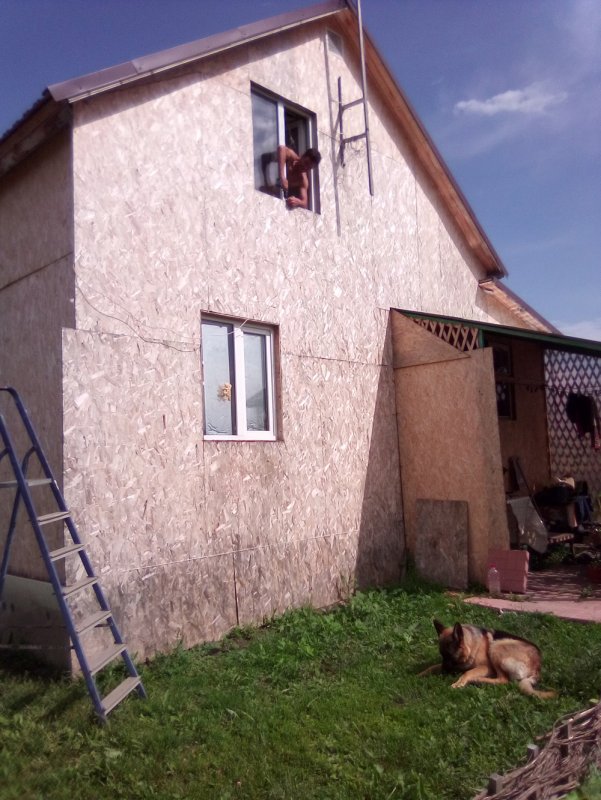 Обшить дом ОСП снаружи
