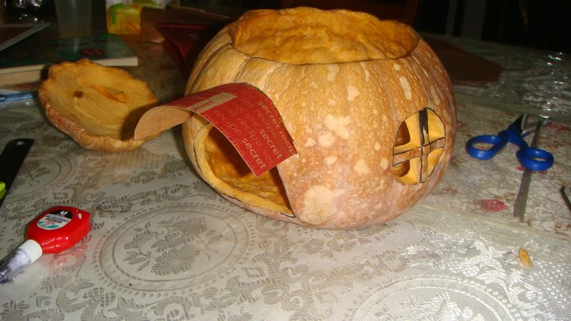 Домик тыквы