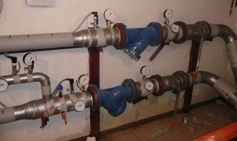 Квартирный водомерный узел