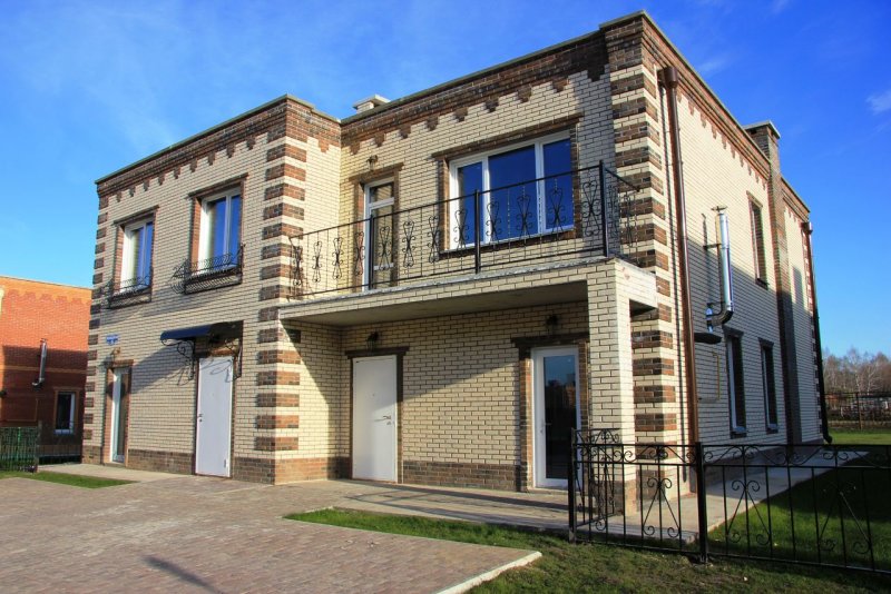 Современный дом из силикатного кирпича
