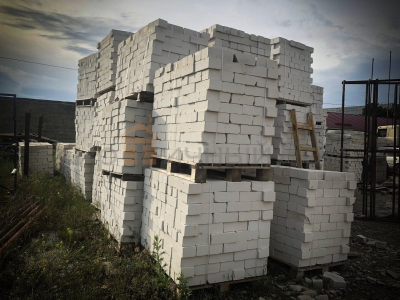 Фронтоны из газобетона