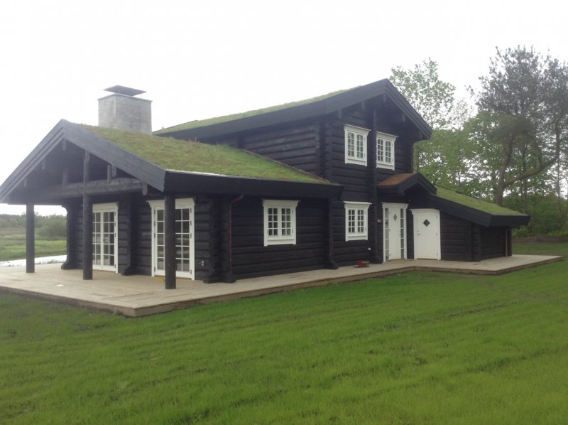 Wooden House норвежский лафет
