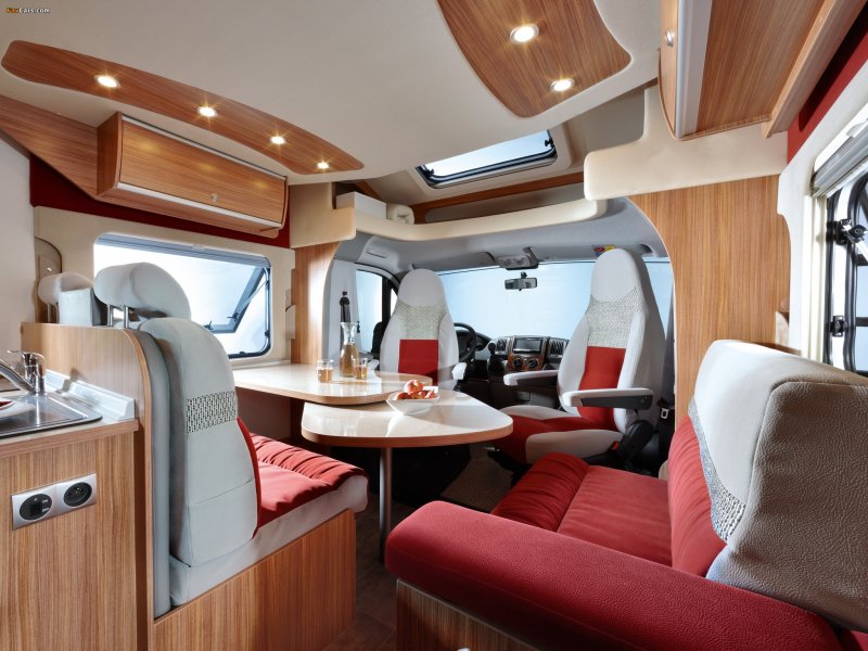 Автодом Fiat Ducato интерьер