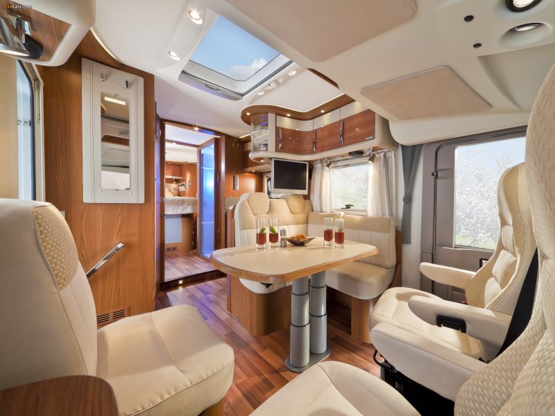Hymer автодом салон