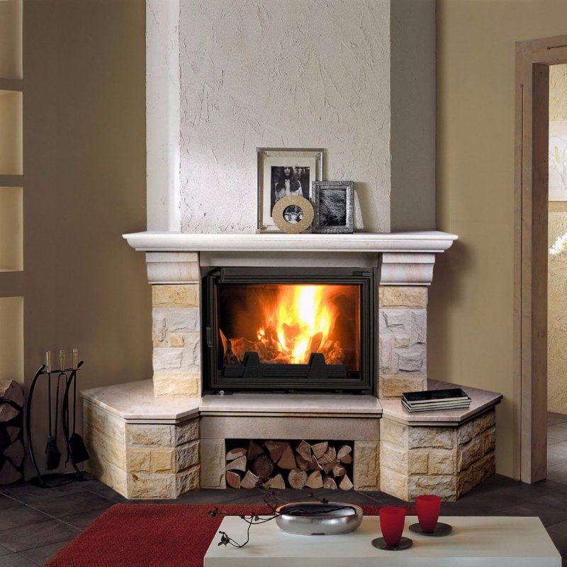 Каминная облицовка Stimlex Damask ew90c угловая