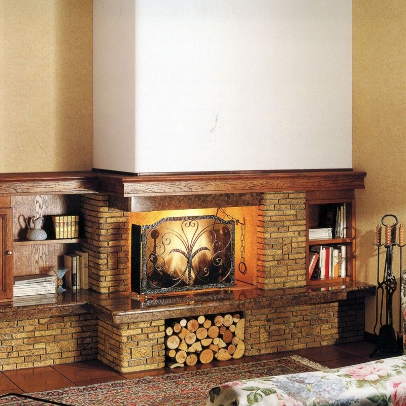 Дровяная топка Palazzetti Fire SF 100 DX