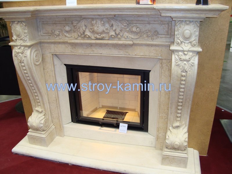 Электрический камин REALFLAME Louis Marble Egyptian Beidge