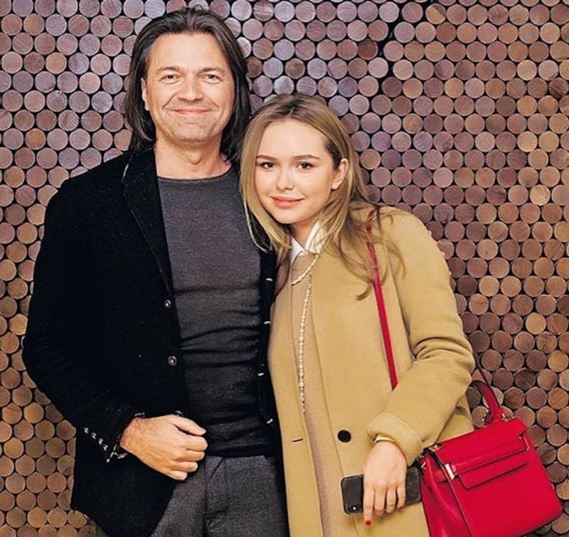 Дмитрий Маликов с дочкой