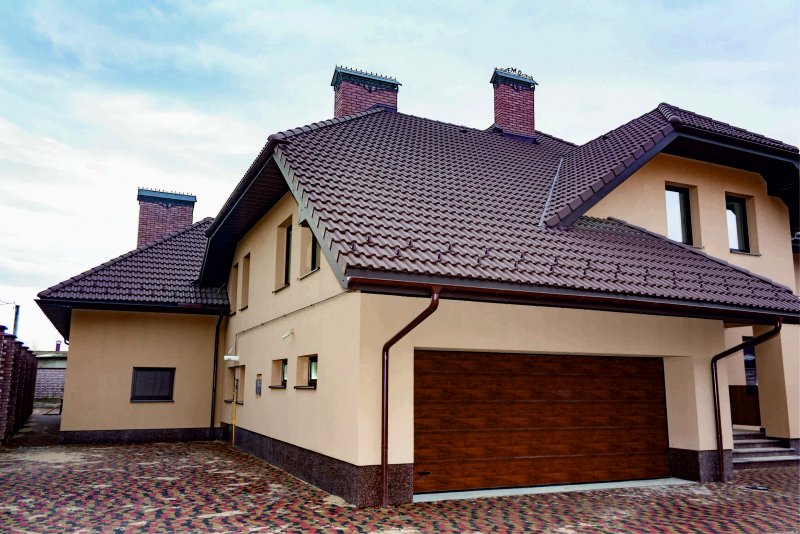 Черепица Braas франкфуртская красная