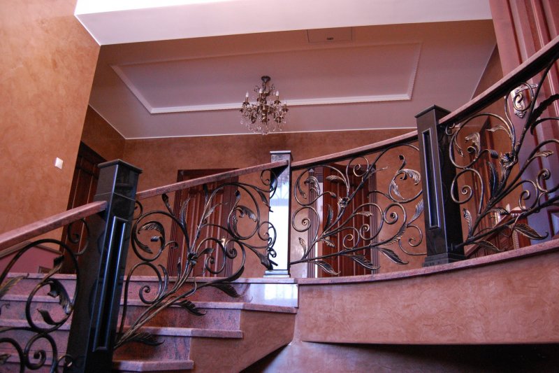 Классические кованые перила