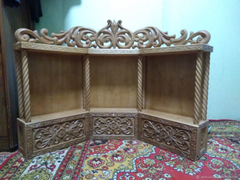 Полка для икон дип 500х330с