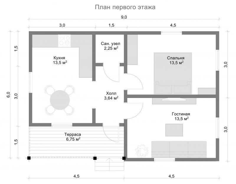 Дом 8х12