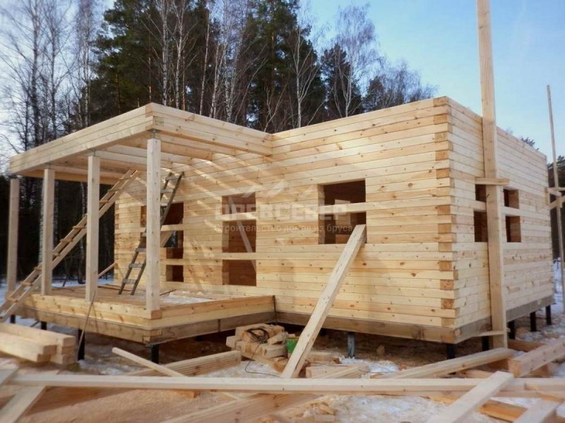Постройка домов из бруса