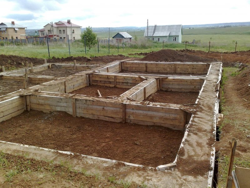 Дом с фундаментом