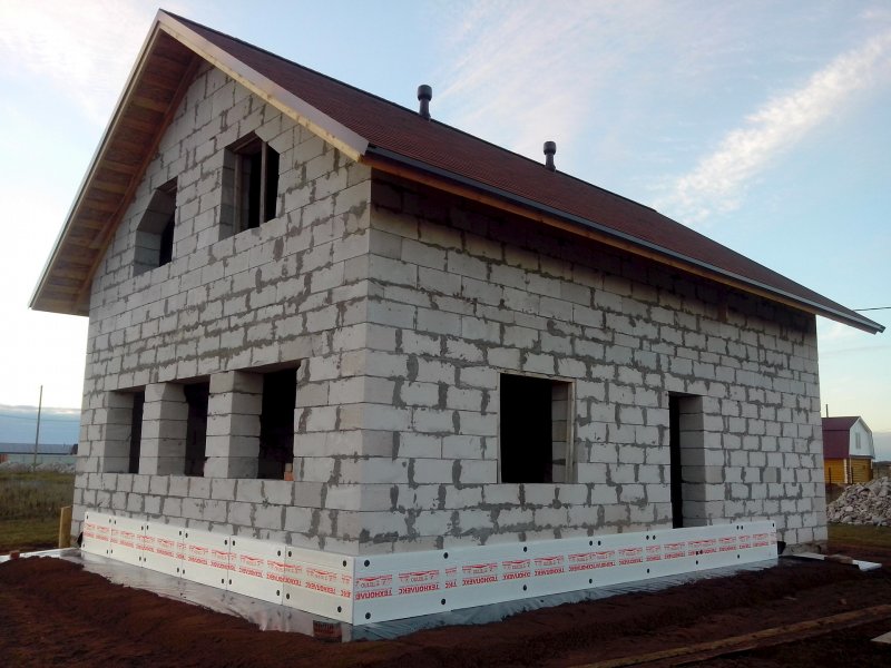 Газоблок дом
