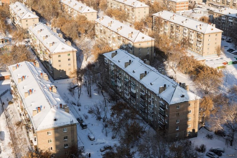 Четырехэтажная хрущевка Казань