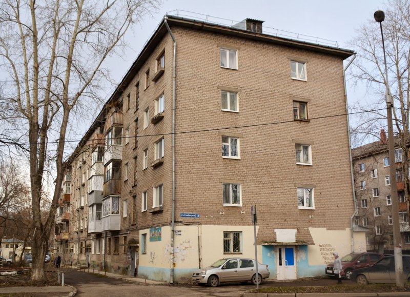 Хрущевка кирпичная Пермь
