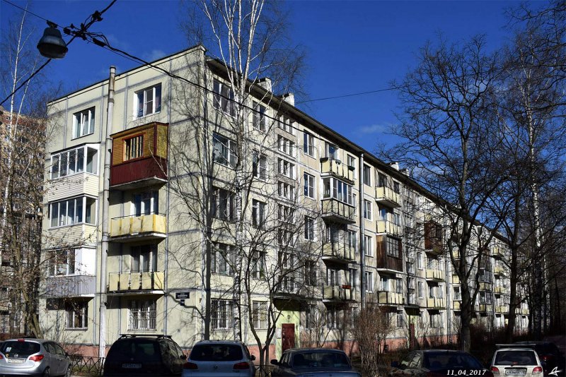 Пятиэтажка 1 507 Санкт Петербург