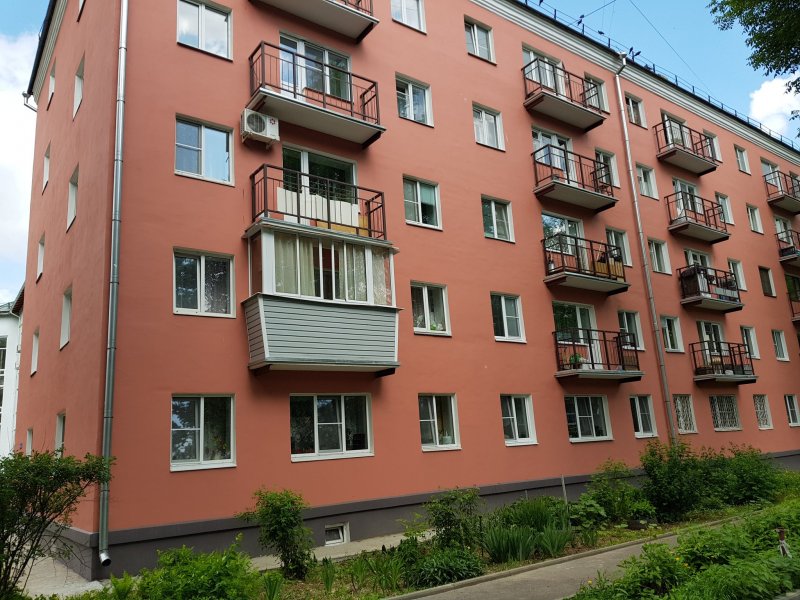 Фасад хрущевки