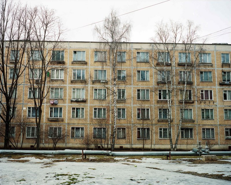Хрущевка фасад