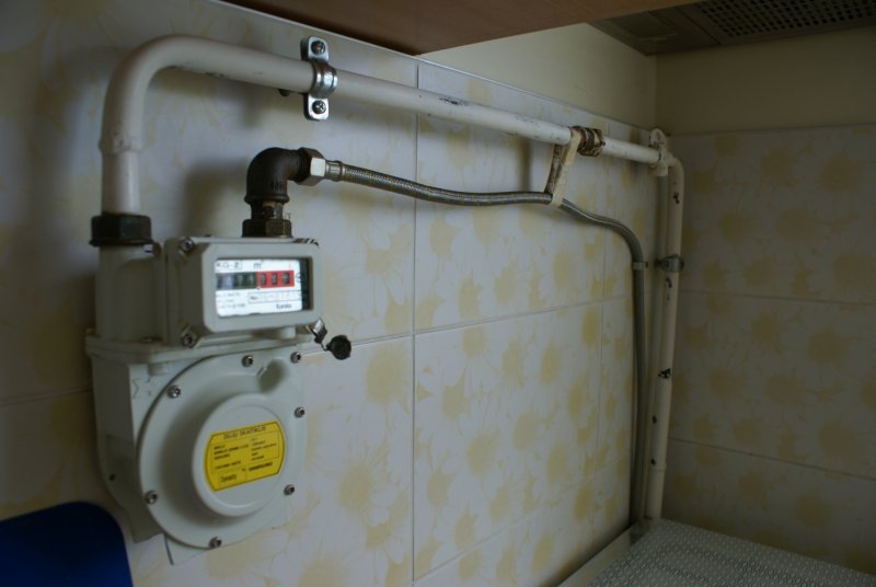 Газовый счетчик в доме