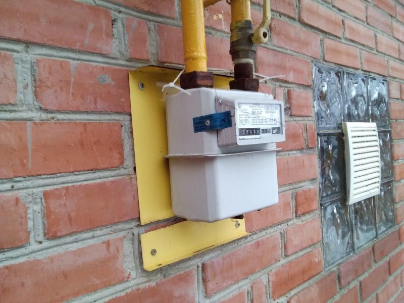 Газовый счетчик в частном доме
