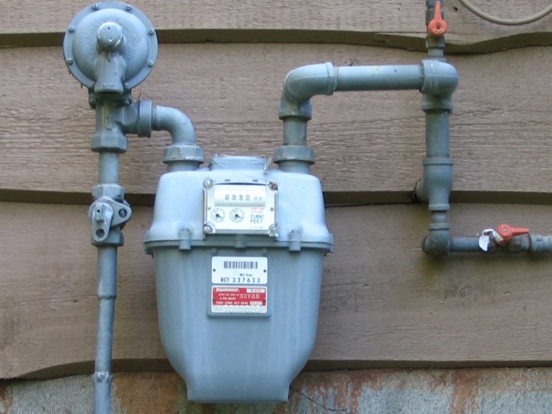 Опломбировка приборов учета газа