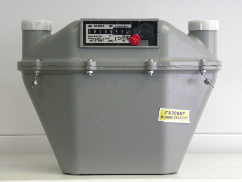Газовый счетчик СГМН-1 g6 200 мм