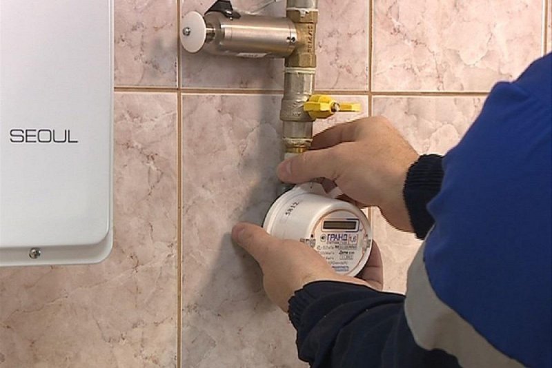 Замена газового счетчика