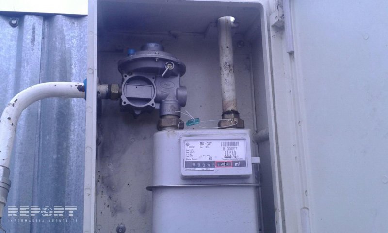 Установка газового счетчика