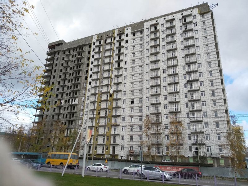 16 Ти этажный дом Самара