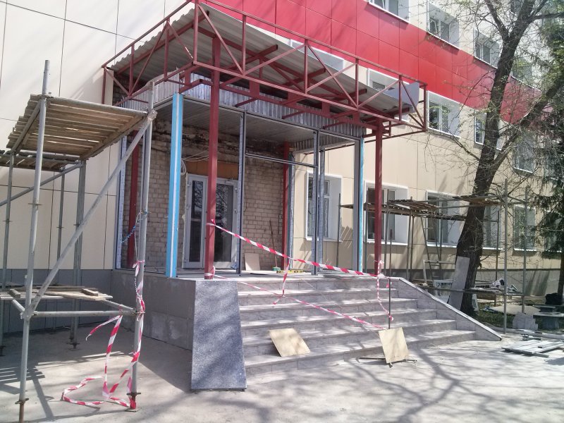 Крыльцо из композита