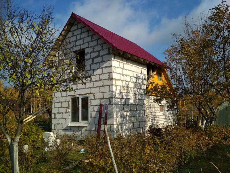 Пристроить дом из газосиликата