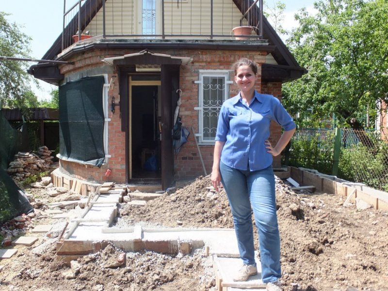 Дом из газоблока с гаражом