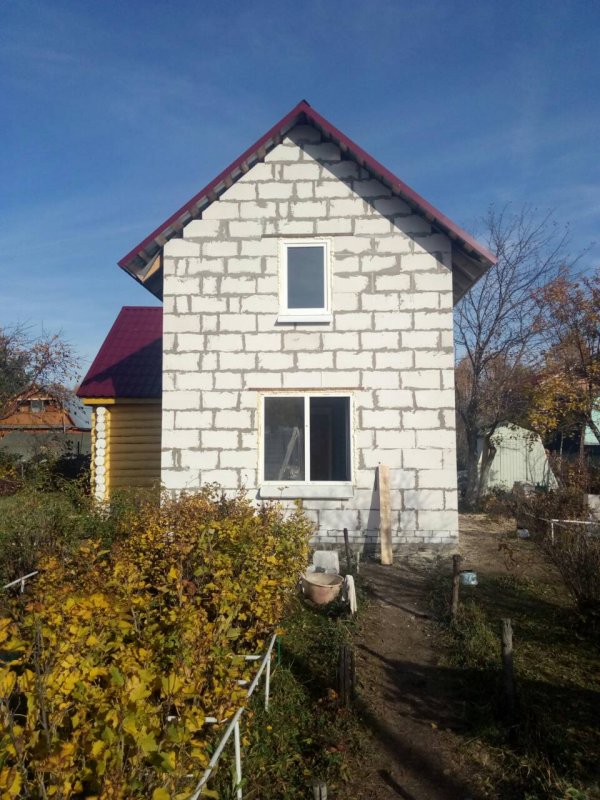 Перекрытия в доме из блоков