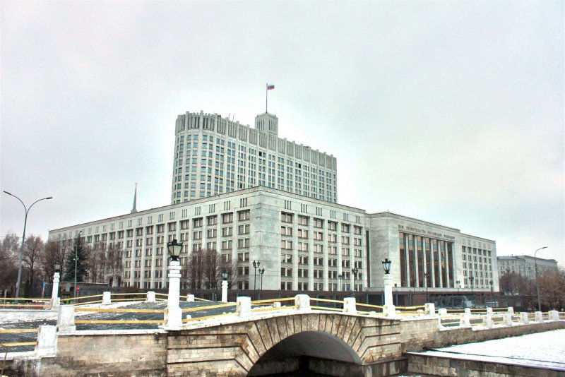 Здание правительства РФ В Москве