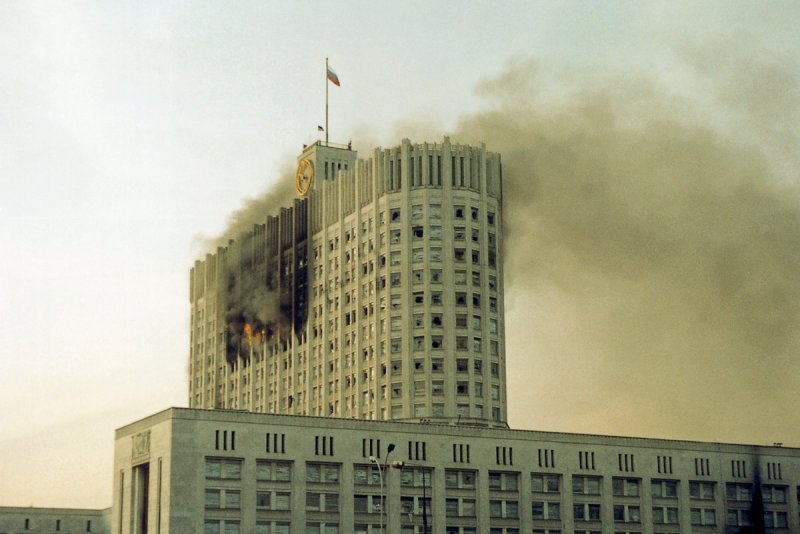 Пожар в доме правительства РФ 1993