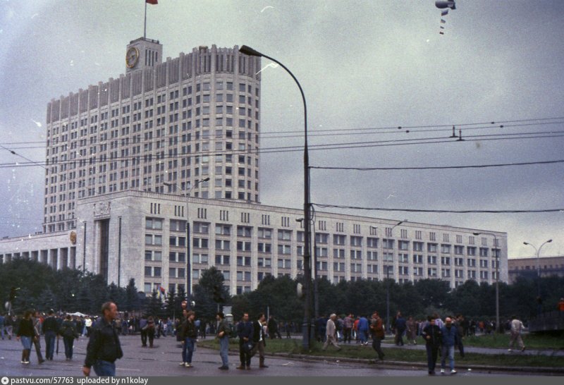 Белый дом в Москве 1991