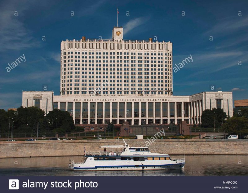 Белый дом в Москве макет