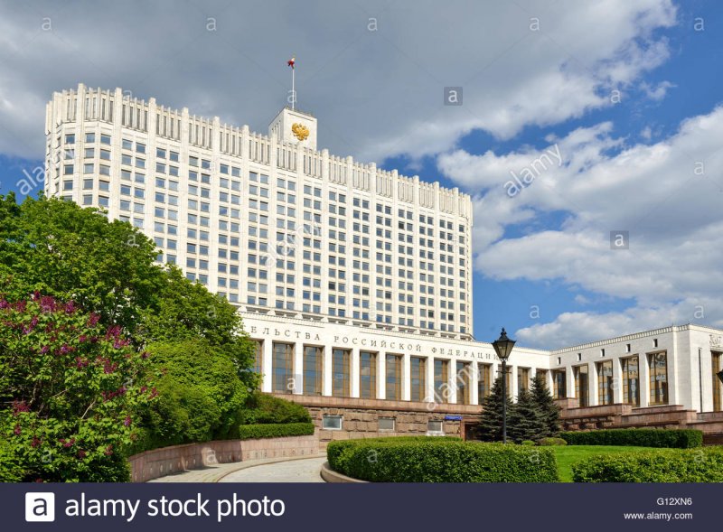 Белый дом здание правительства РФ
