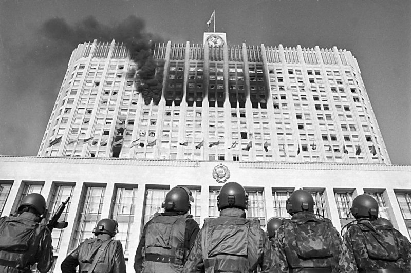Дом правительства Москва 1993