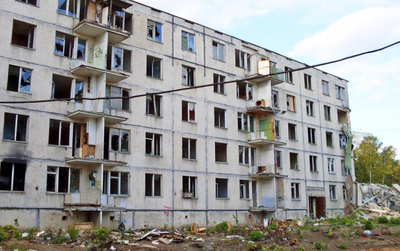 Панельный пятиэтажный дом