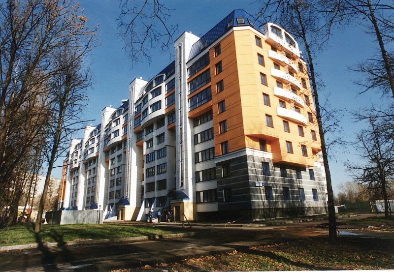 Реновация здания на улице Берзарина