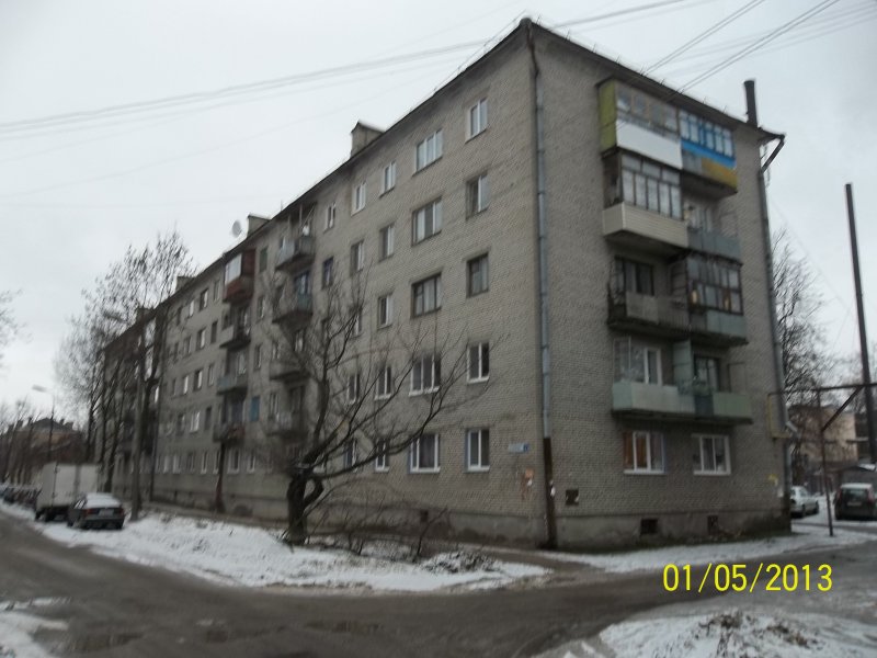 Ул.Волкова 5 а в Пскове